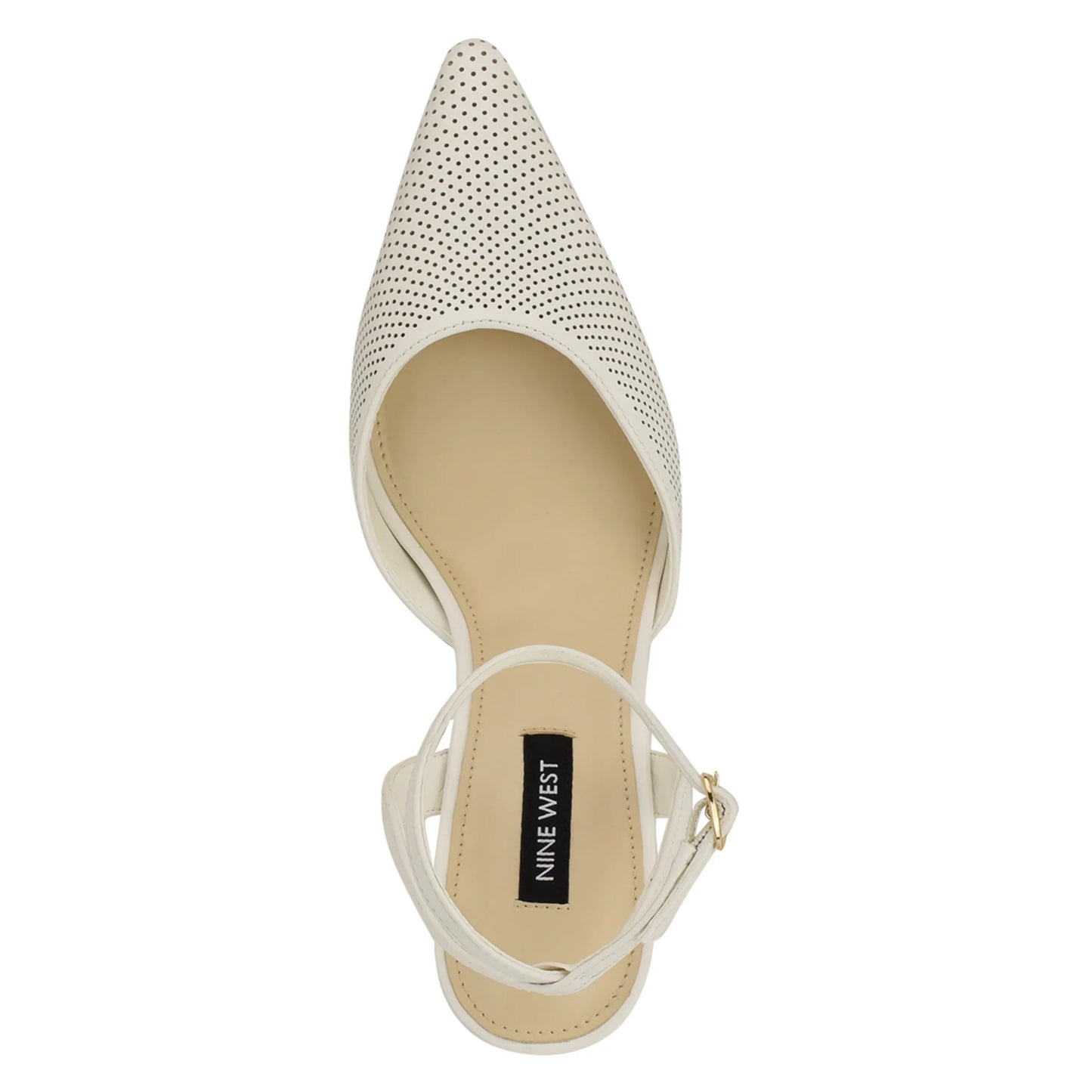 TACÓN NINE WEST WHITE