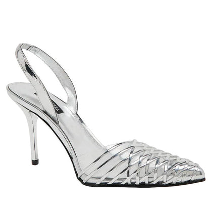 TACÓN NINE WEST SILVER