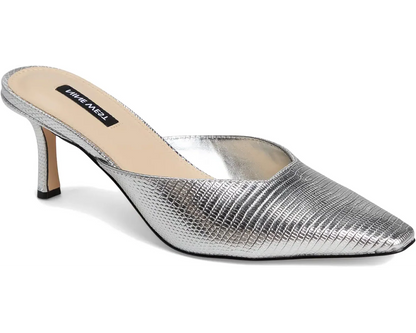 TACÓN NINE WEST SILVER