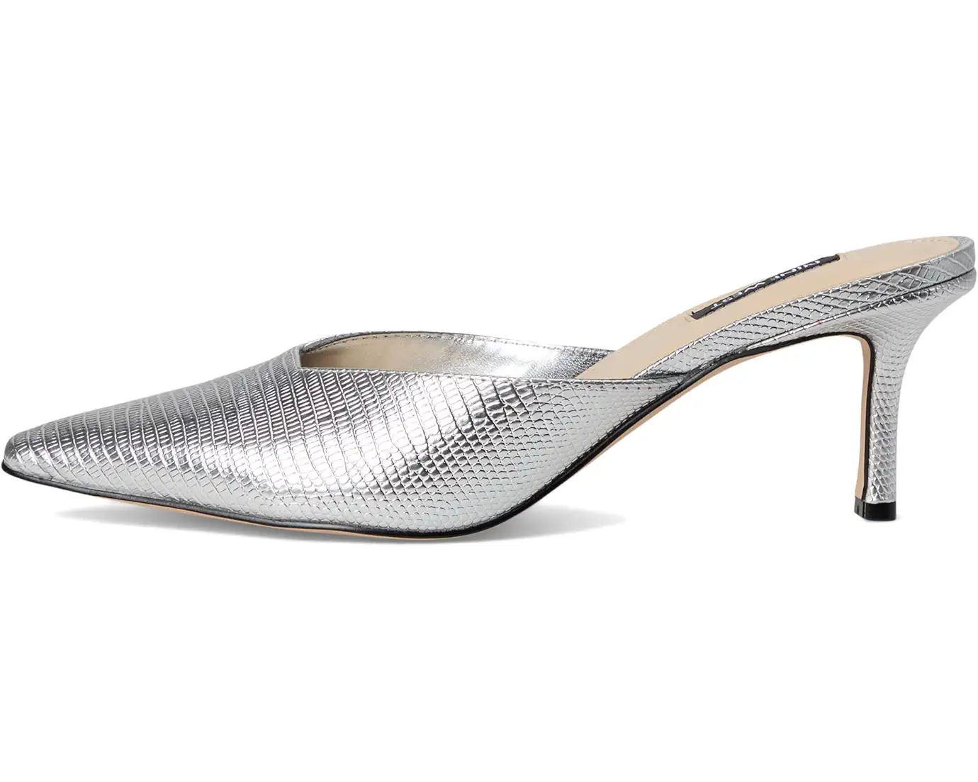 TACÓN NINE WEST SILVER
