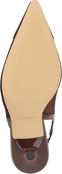 TACÓN NINE WEST BROWN