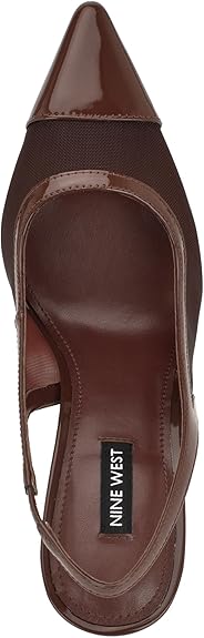 TACÓN NINE WEST BROWN