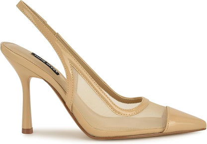 TACÓN NINE WEST NATURAL