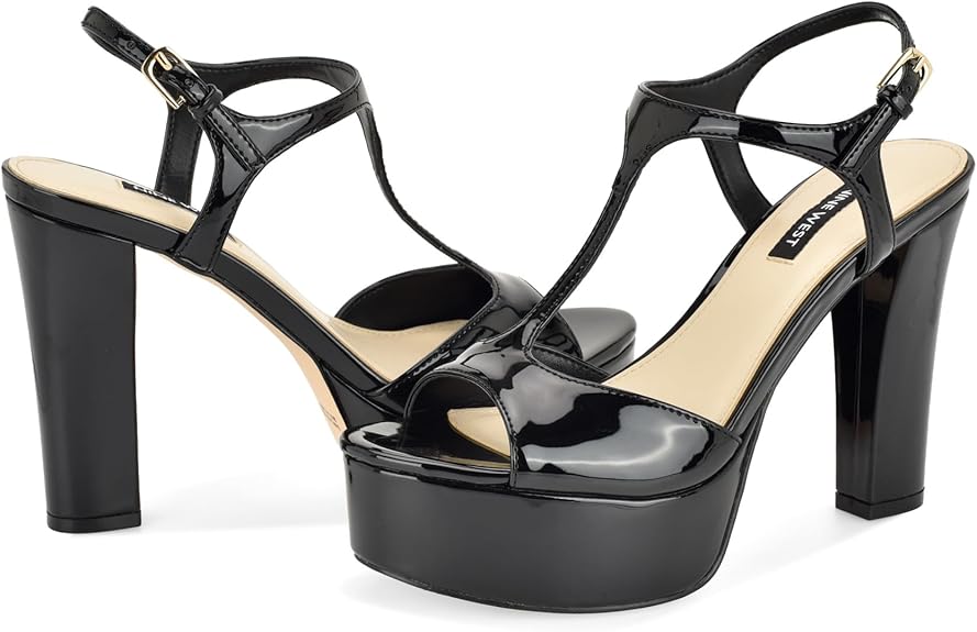 TACÓN NINE WEST BLACK
