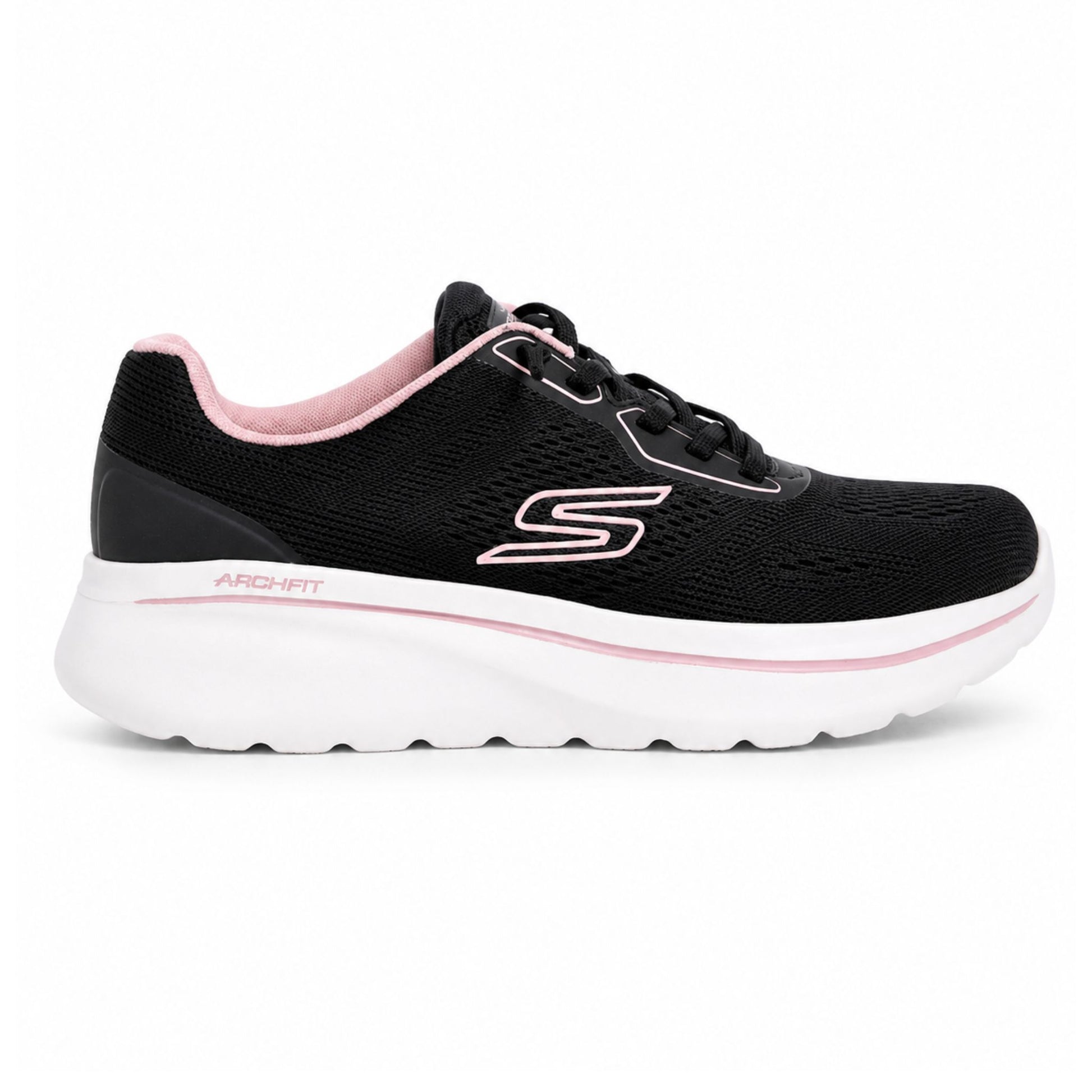 125848 SKECHERS GO WALK Negro con blanco