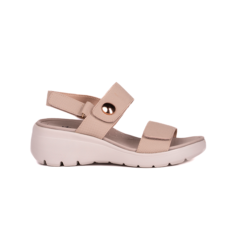 RK168B SANDALIAS CASUALES CMS 3 Beige