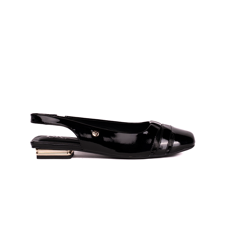 RK176A BALLERINA RIKELI CASUALES FLAT Negro