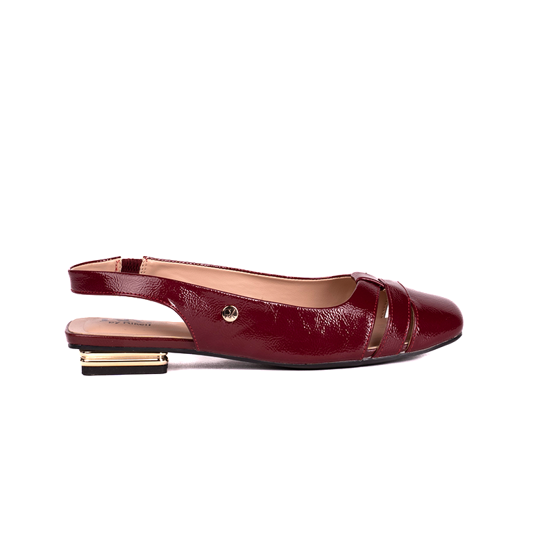 RK176A BALLERINA RIKELI CASUALES FLAT Vino