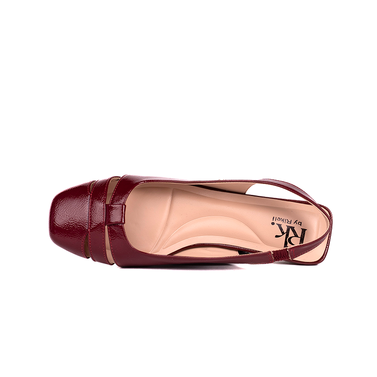 RK176A BALLERINA RIKELI CASUALES FLAT Vino