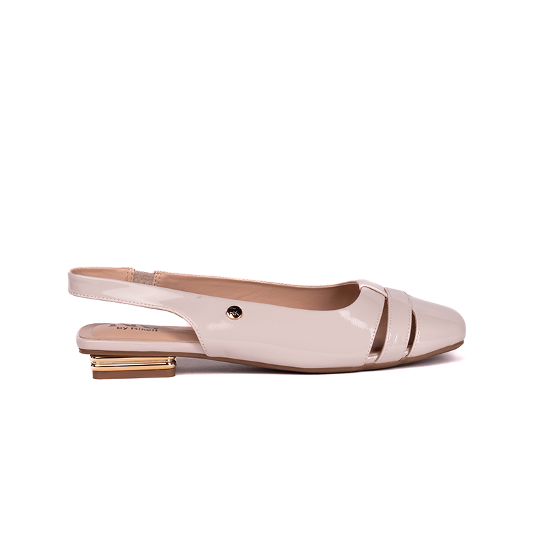 RK176A BALLERINA RIKELI CASUALES FLAT Blanco