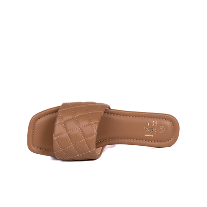T009 RK CASUAL SANDALIAS FLAT Café