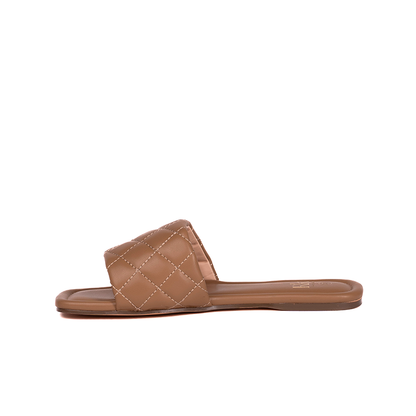 T009 RK CASUAL SANDALIAS FLAT Café