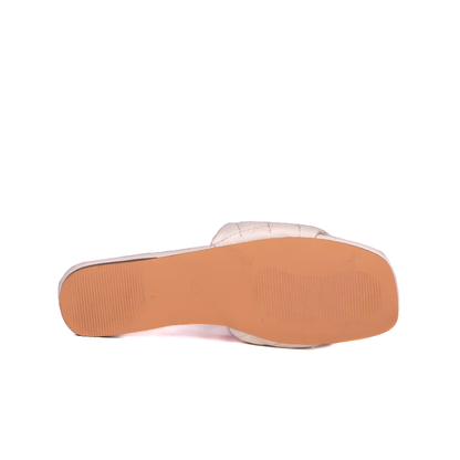 T009 RK CASUAL SANDALIAS FLAT Blanco