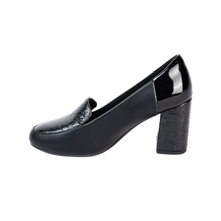 RIKELI103A CASUAL CASUALES TACÓN Negro