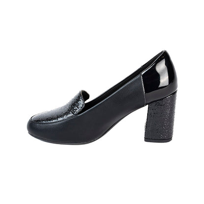 RIKELI103A CASUAL CASUALES TACÓN Negro