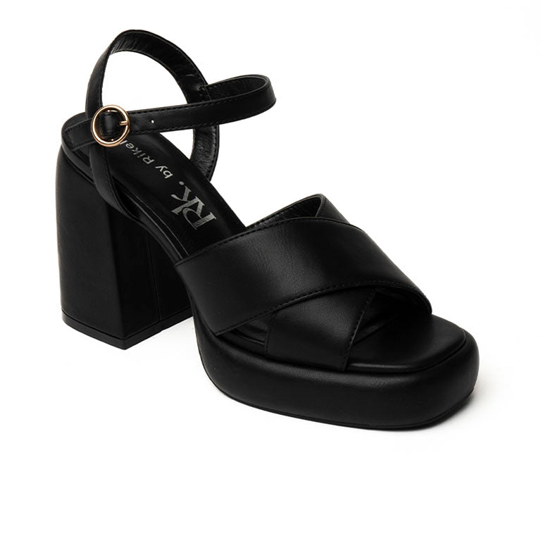 22362 SANDALIAS FLAT SANDALIAS Negro 38