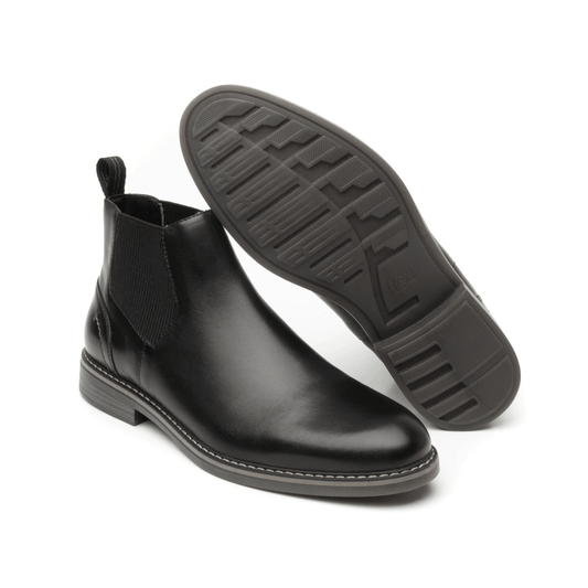 404604 DRESS CASUAL BOTIN DINAMO Negro