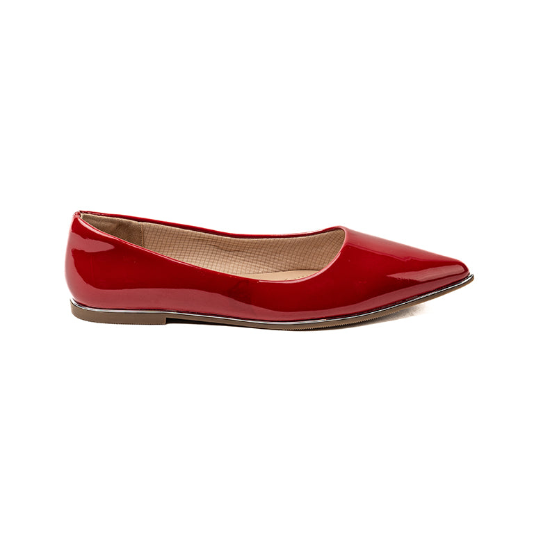 RIKELI35 CASUAL BALLERINA FLAT Rojo