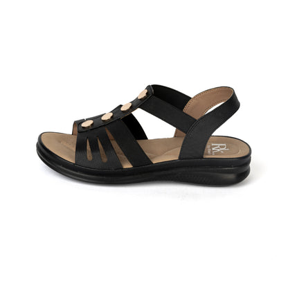 T0026 SANDALIAS CONFORT CONFORT Negro
