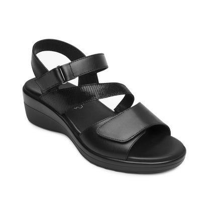 116023 SANDALIAS VELCRO AMAPOLA Negro