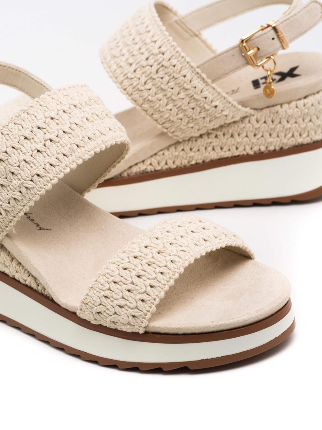 143858 CASUAL SANDALIAS Beige