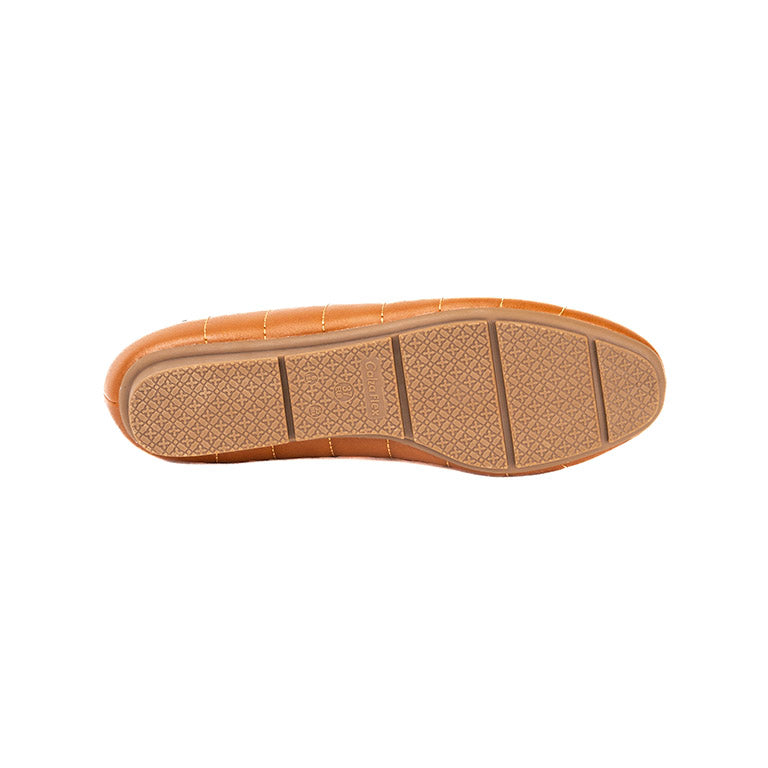 RIKELI83A CASUAL BALLERINA FLAT Marron