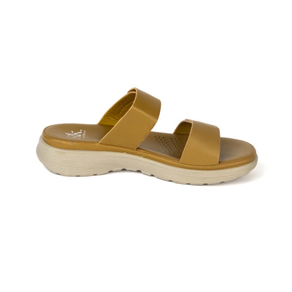 T0028 SANDALIAS CONFORT CONFORT Mostaza