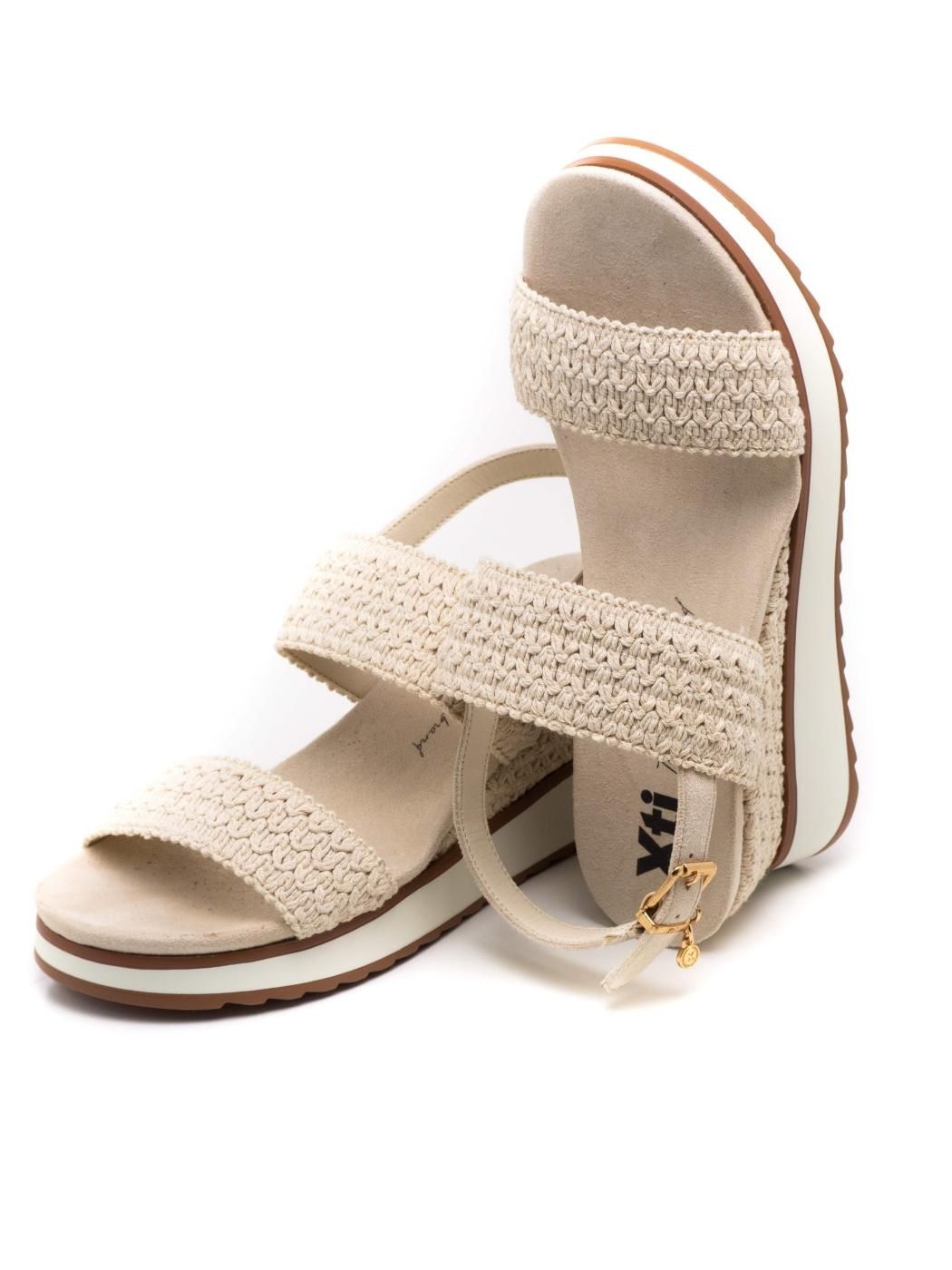 143858 CASUAL SANDALIAS Beige