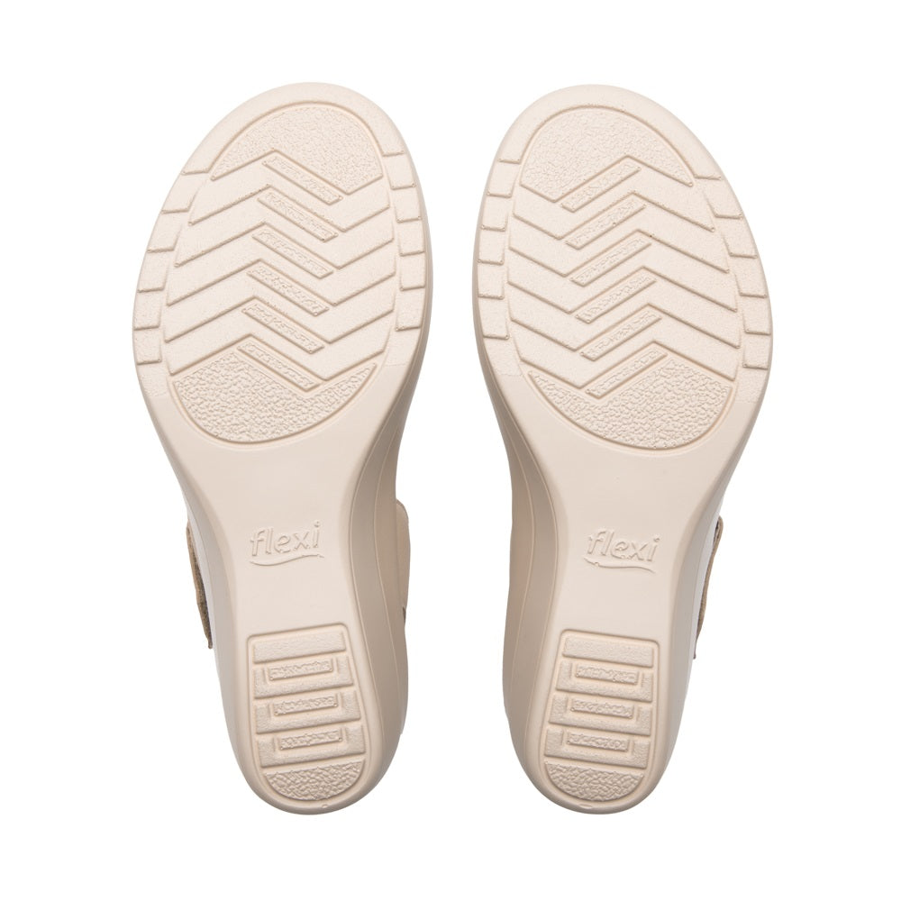 116023 SANDALIAS VELCRO AMAPOLA Beige
