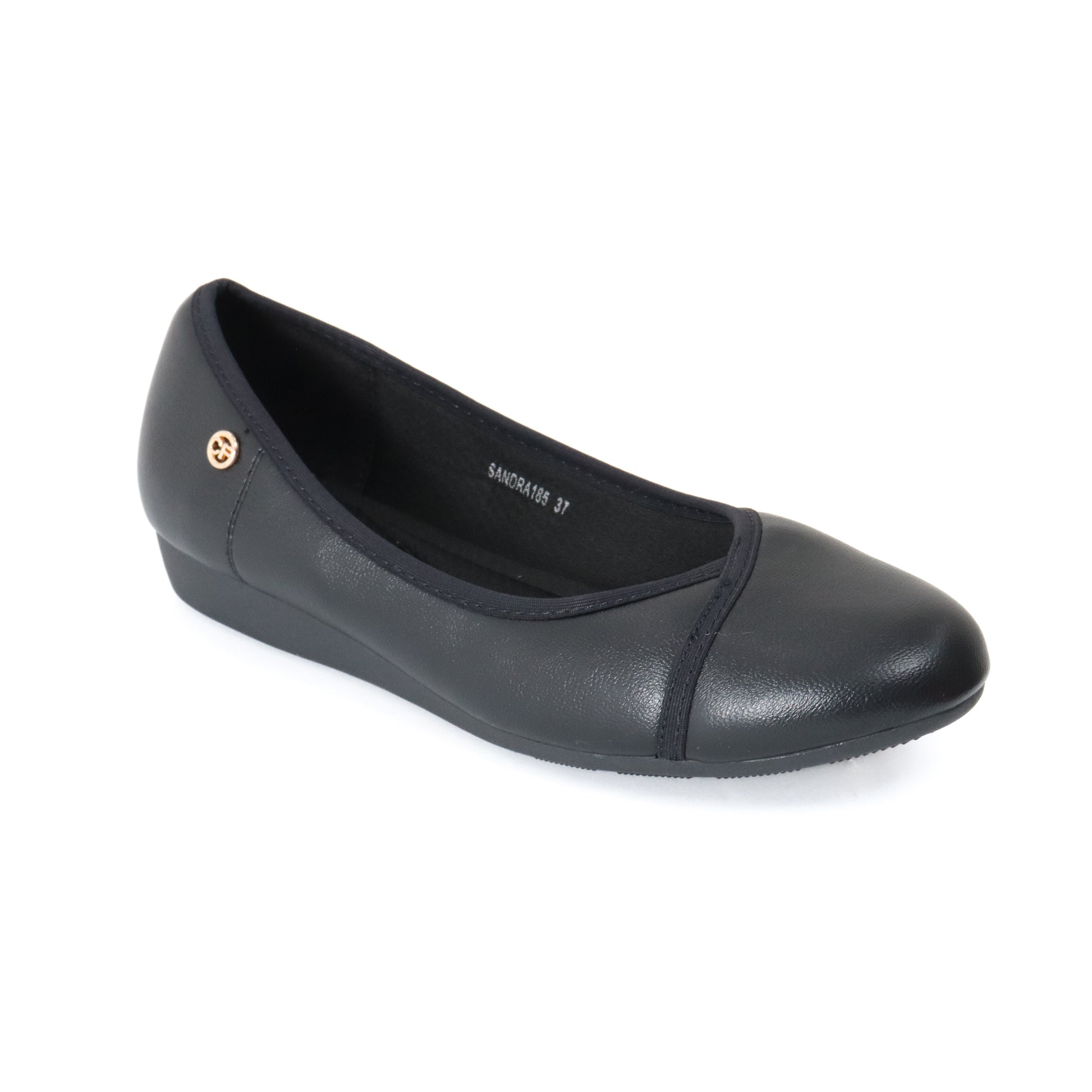 SANDRA185LA CASUAL FORMAL BAJO Negro