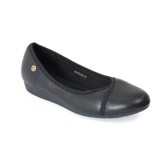 SANDRA185LA CASUAL FORMAL BAJO Negro