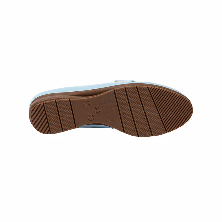 RIKELI87A CASUAL BALLERINA PLATAFORMA Azul