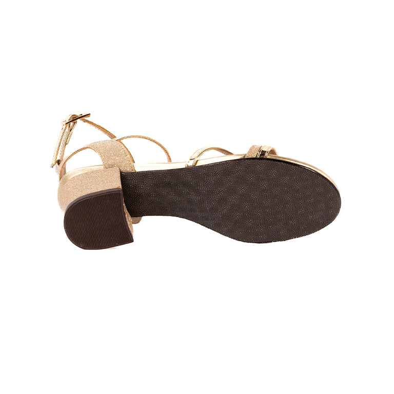 RK 274-45 SANDALIAS TACÓN CMS 5 Dorado
