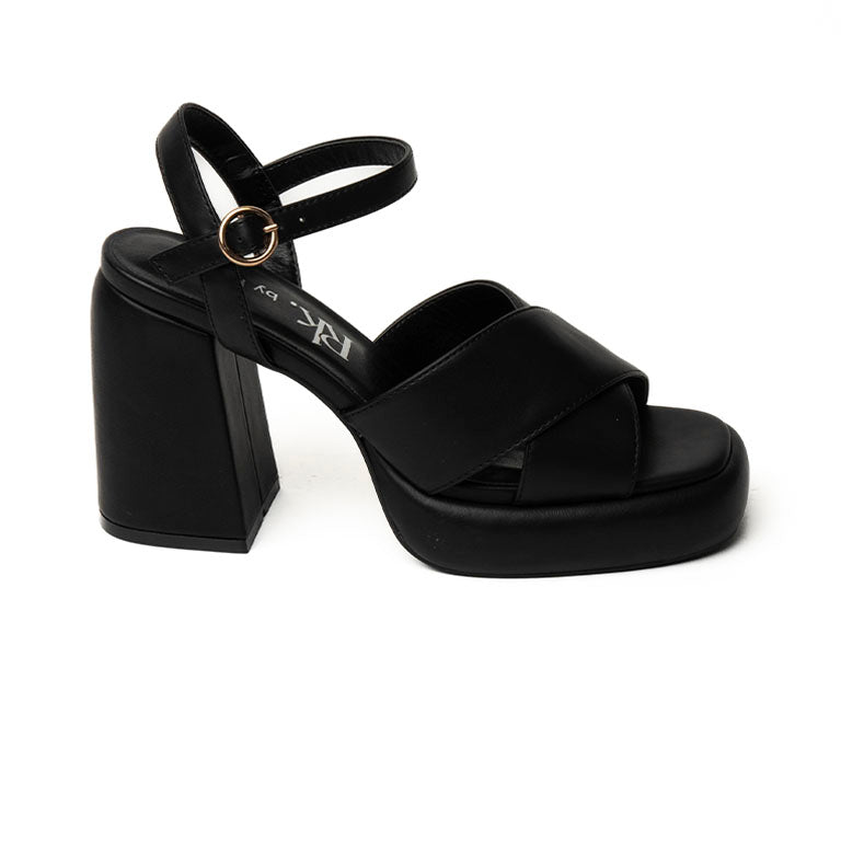 22362 SANDALIAS FLAT SANDALIAS Negro 38