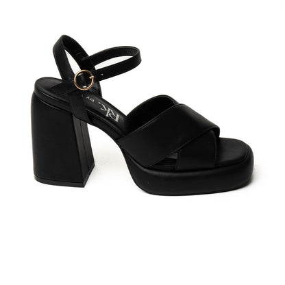 22362 SANDALIAS FLAT SANDALIAS Negro 38