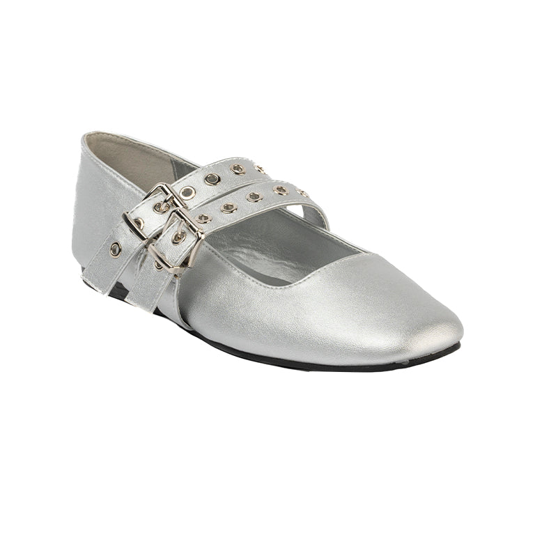 24091 FIESTA TACÓN TACÓN Plateado