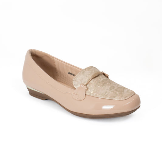 SANDRA153LA CASUAL FORMAL BAJO Beige