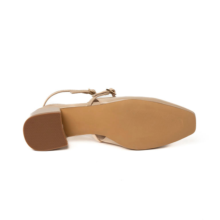 23086 CASUAL FLAT MOCASÍN Beige