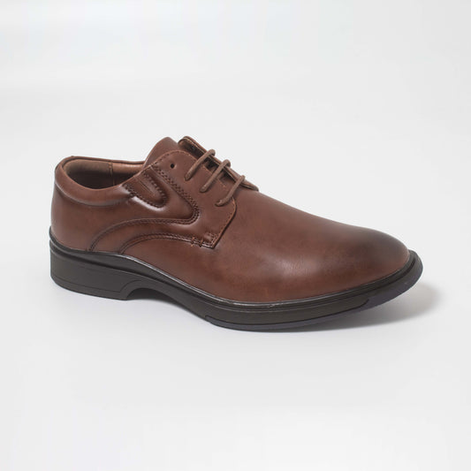 BRUNO023MB CASUAL VESTIR AMARRADOS Marron
