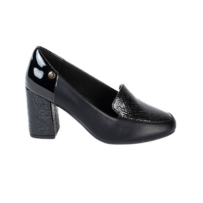RIKELI103A CASUAL CASUALES TACÓN Negro