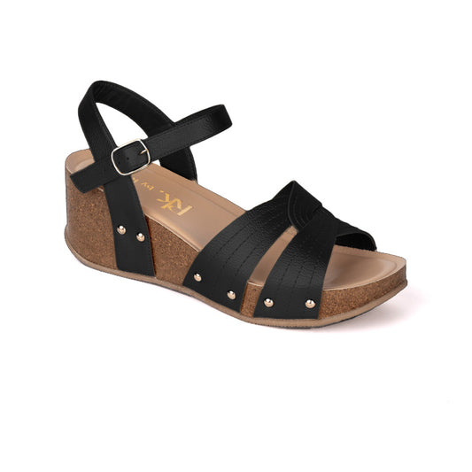 15035-16A SANDALIAS PLATAFORMA CMS 5 Negro