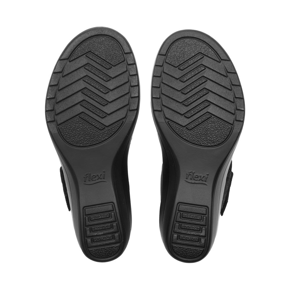116023 SANDALIAS VELCRO AMAPOLA Negro