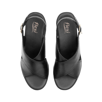 122701 SANDALIAS TACÓN BIRGIT Negro