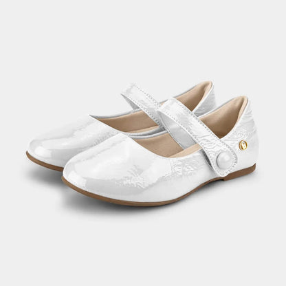 1153029 CASUAL BALLERINA FLAT Blanco