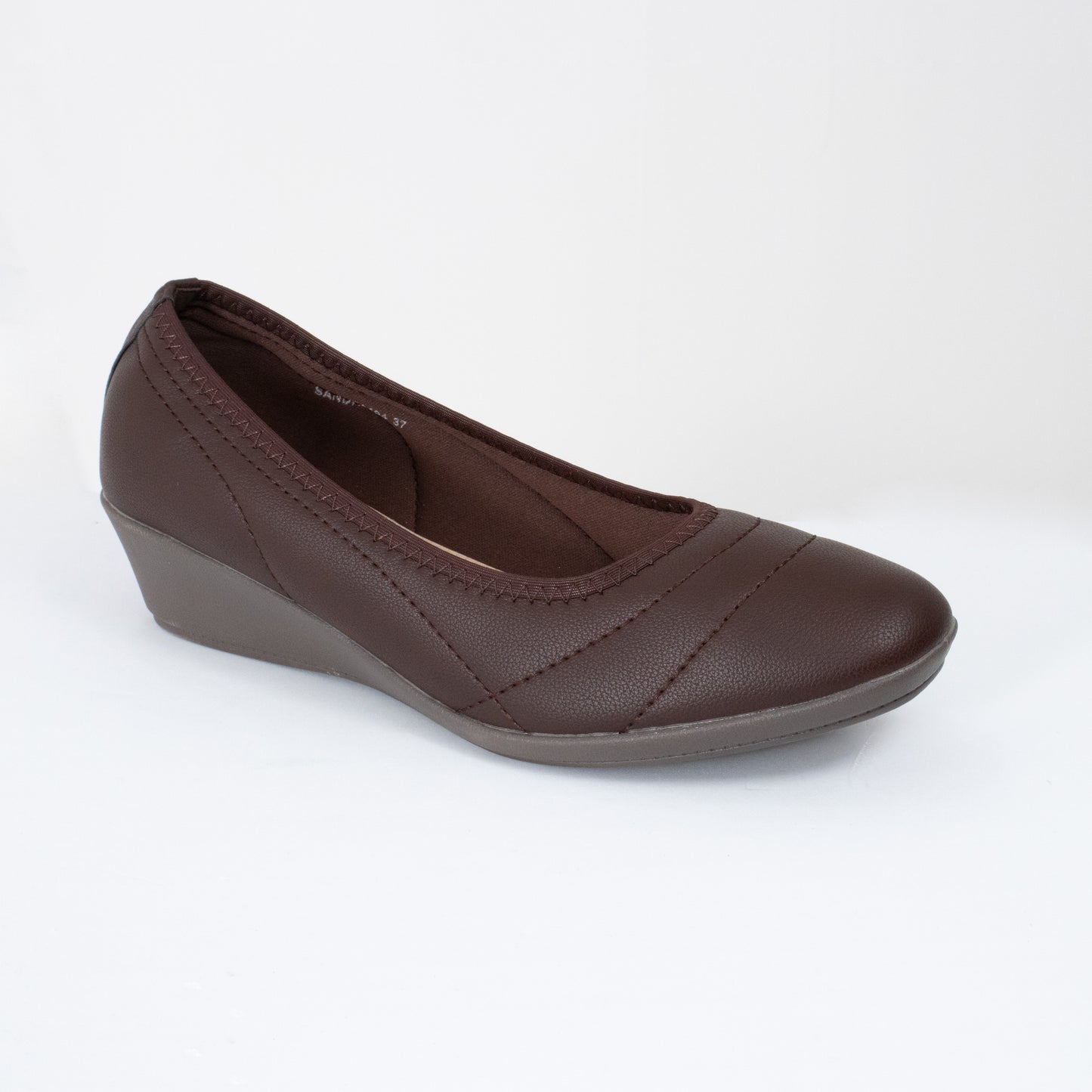 SANDRA494LA CASUAL FORMAL BAJO Marron