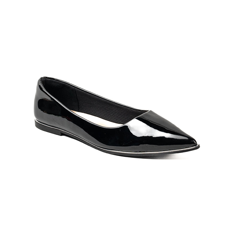 RIKELI35 CASUAL BALLERINA FLAT Negro