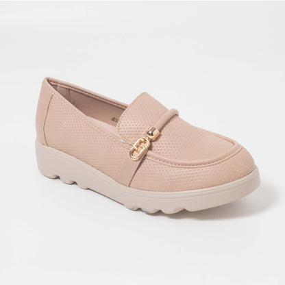 JESSICA101LA CASUAL MOCASINES SLIP-ON (DE METER) Beige