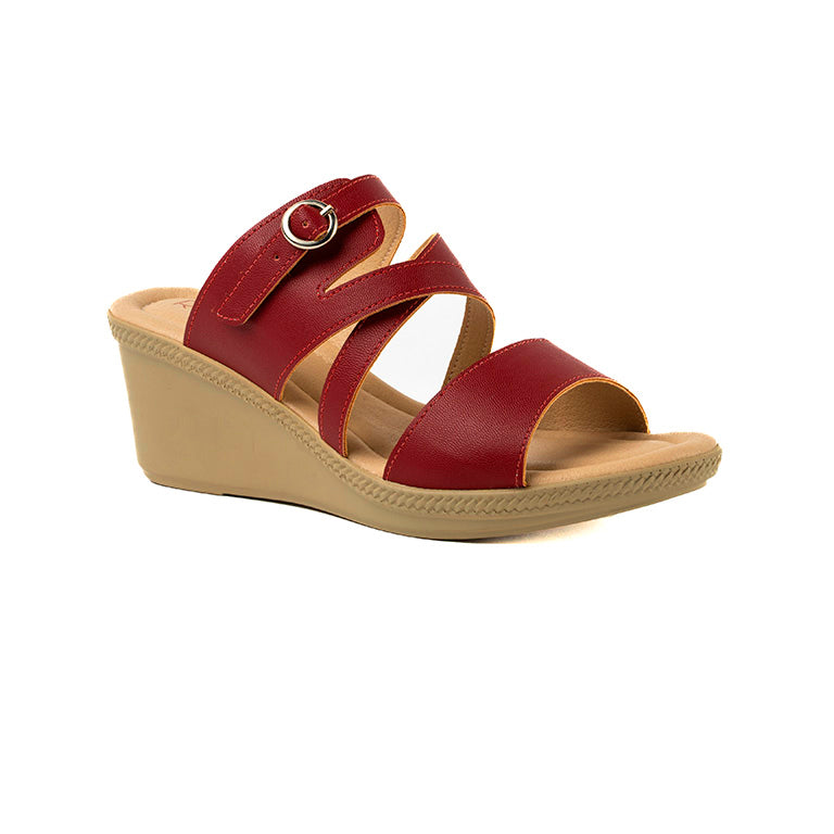 RK 342-02 SANDALIAS PLATAFORMA CMS 5 Vino