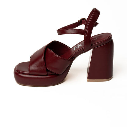 22362 SANDALIAS FLAT SANDALIAS Vino