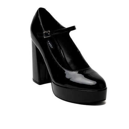 WNPRETZ3 CASUAL FORMAL TACÓN Negro